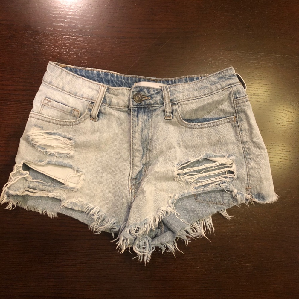 Women’s Light Blue Denim Shorts
